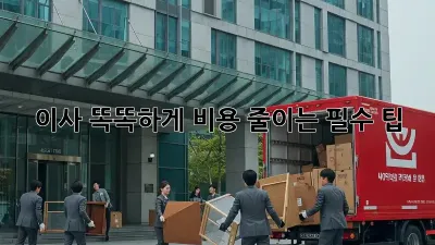 이사, 똑똑하게 비용 줄이는 필수 팁!